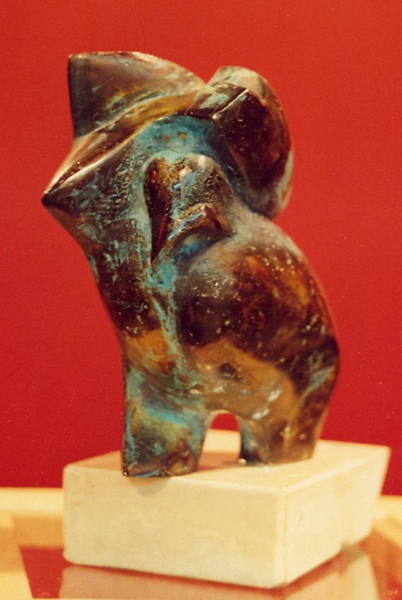 Скульптура-Ходунець з тягарцем