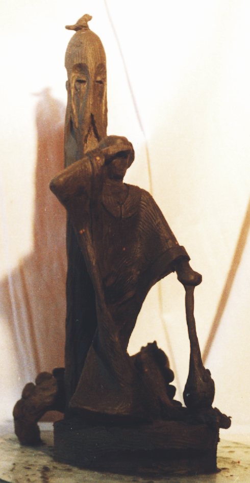 Скульптура-Котигорошко
