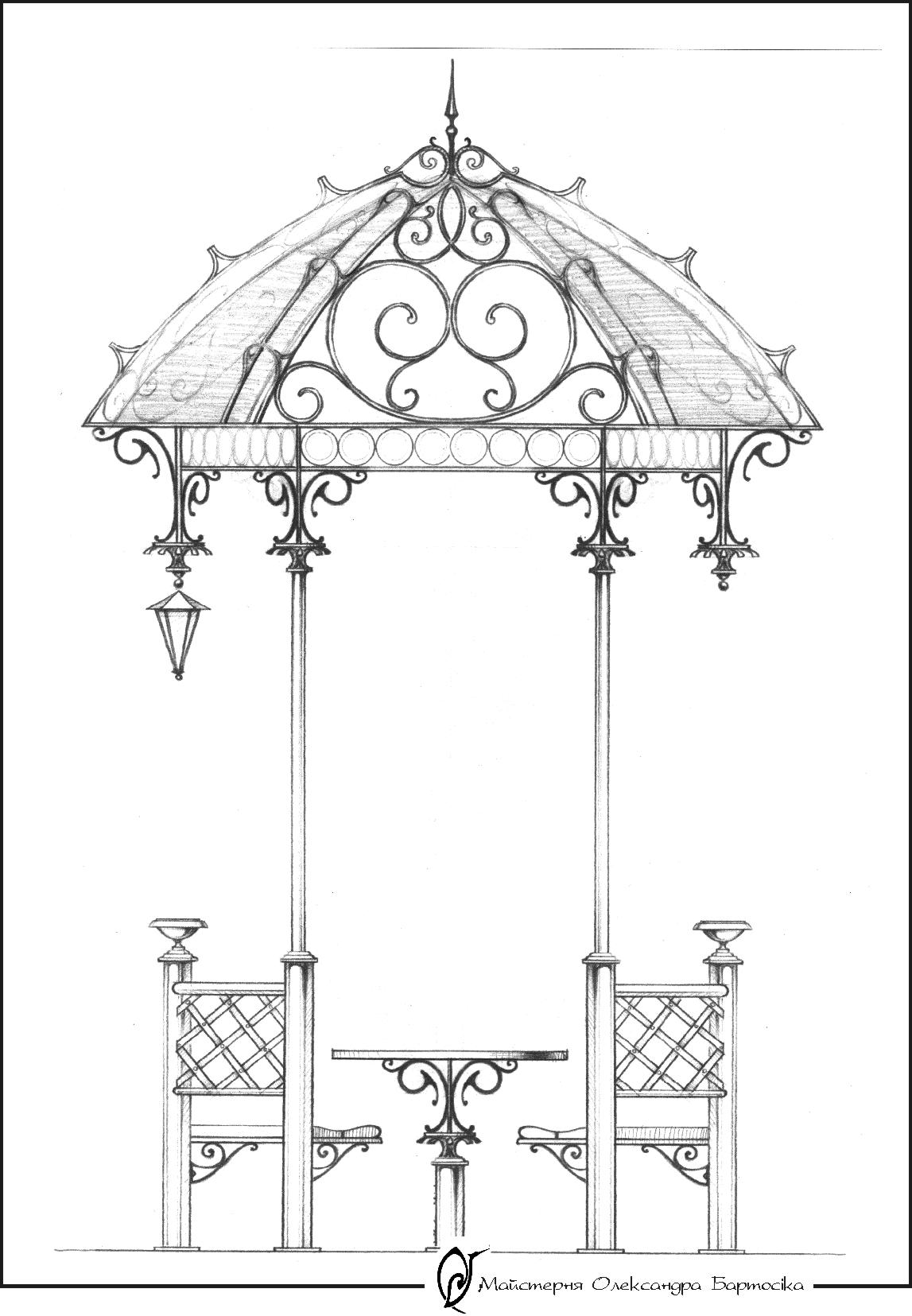 Kaleidoscope-Draft of summer-house