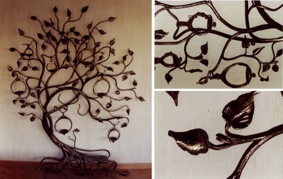 Kaleidoscope-Decorative installation. Tree