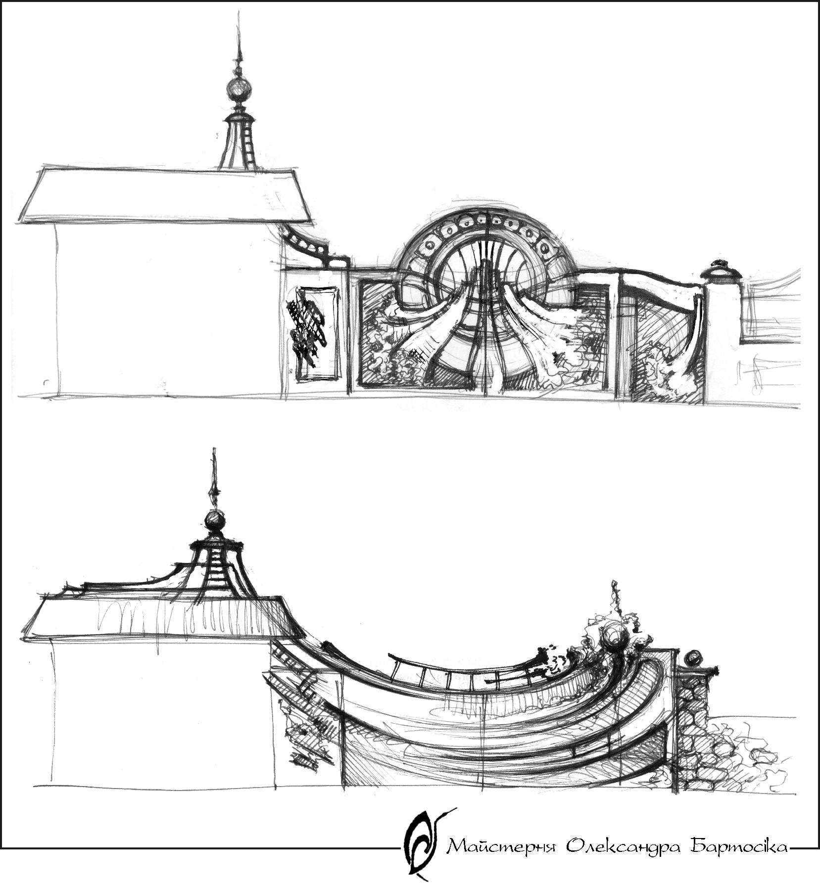 Kaleidoscope-Drafts of entrance group